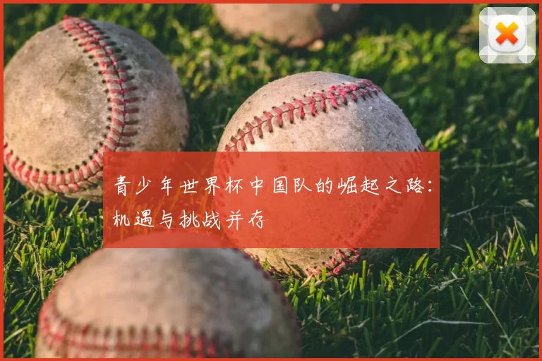 青少年世界杯中国队的崛起之路：机遇与挑战并存