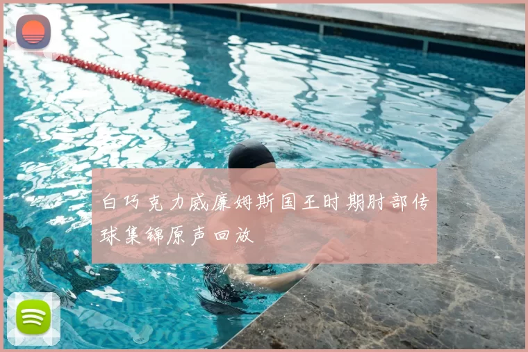 白巧克力威廉姆斯国王时期肘部传球集锦原声回放