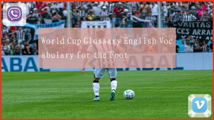 World Cup Glossary English Vocabulary for the Foot